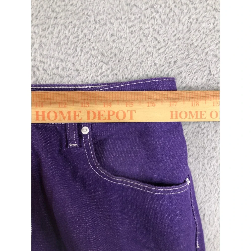 Levi's 569 Shorts Men Size 34 Purple NWT Loose Straight Denim